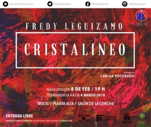 Exposición CRISTALINEO, del pintor Fredy Leguizamo