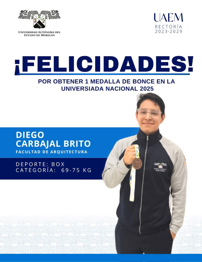 Felicidades DIEGO CARBAJAL BRITO | FACULTAD DE ARQUITECTURA