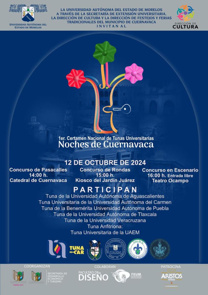 1er. Certamen Nacional de Tunas Universitarias Noches de Cuernavaca