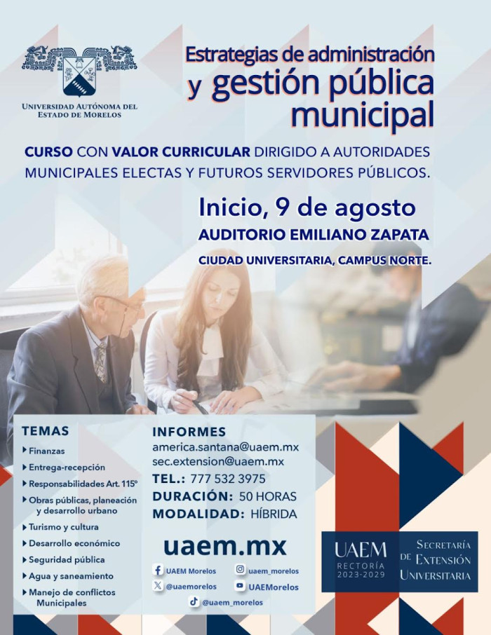Curso: Estrategias de administración y gestión pública municipal