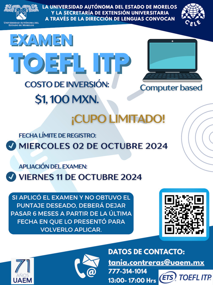 Examen TOEFL ITP