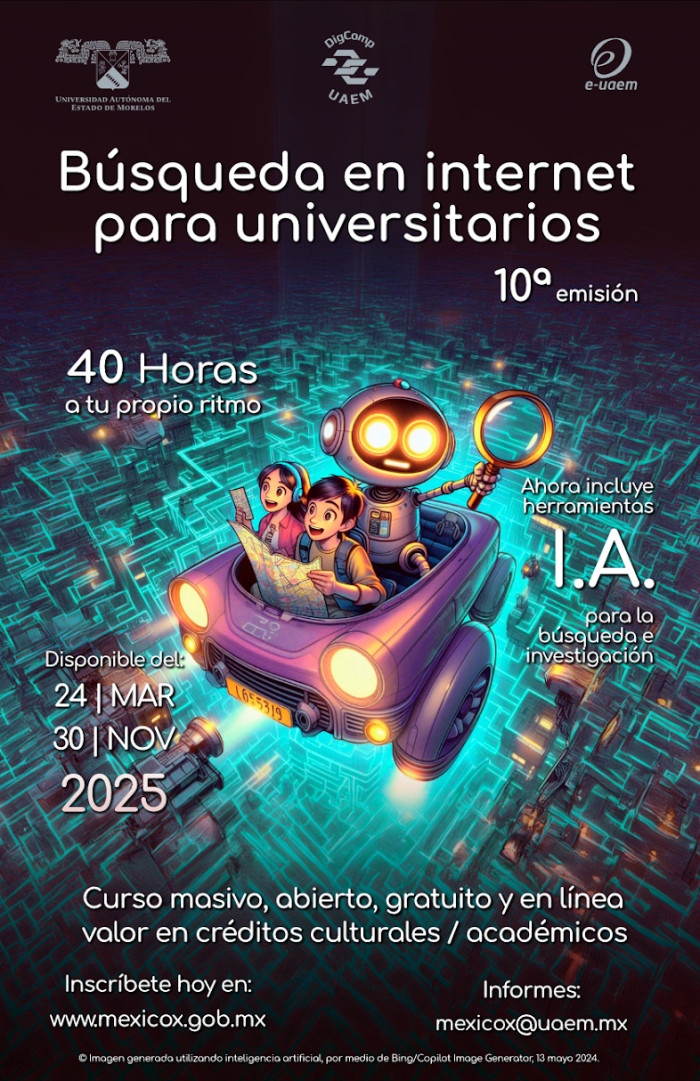 MOOC Búsqueda en Internet para Universitarios 2025 - inscripciones abiertas