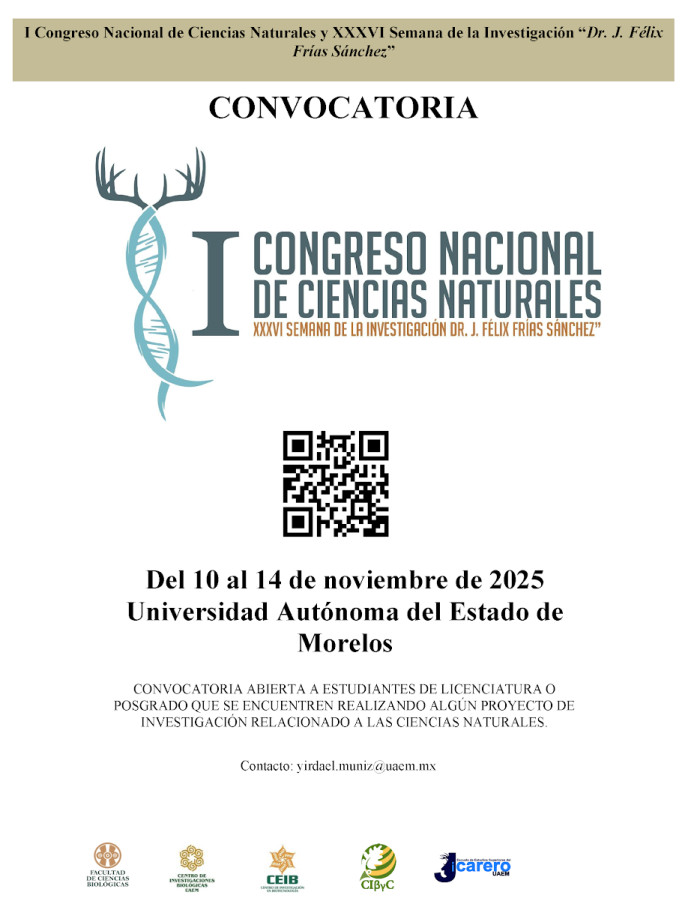 1er Congreso Nacional de Ciencias Naturales