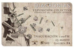 Exposición colectiva por artistas de la Facultad de Artes