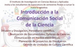 Introducción a la Comunicación Social de la Ciencia
