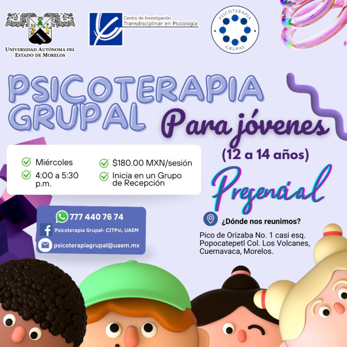 Psicoterapia Grupal para Jóvenes