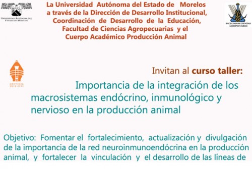Curso taller: Importancia de la integración de los macrosistemas endócrino, inmunológico y nervioso en la producción animal