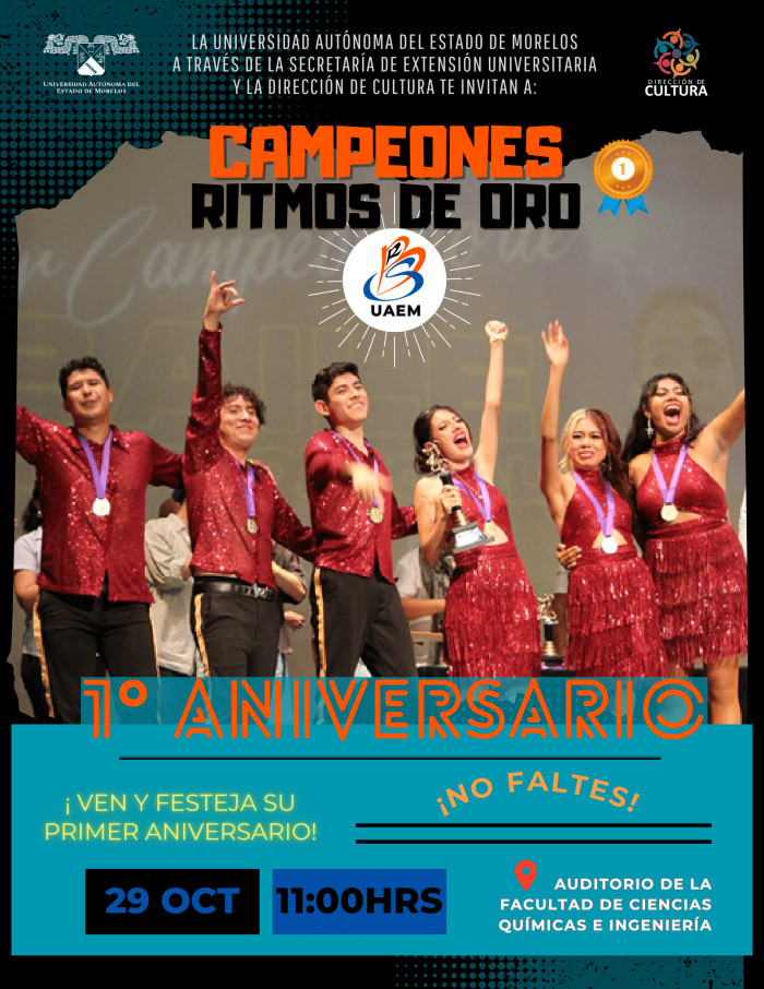 Primer Aniversario de Campeones Ritmos de Oro