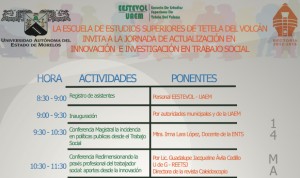 Jornada de actualización en innovación e investigación en trabajo social
