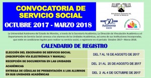 Convocatoria de Servicio Social UAEM