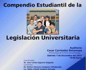 Presentación del libro: Compendio Estudiantil de la Legislación Universitaria