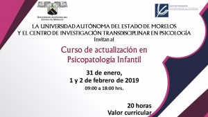 Curso de actualización en Psicopatología infantil