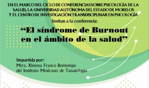 Conferencia "El síndrome de Burnout en el ámbito de la salud"