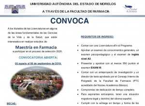 Maestría en Farmacia 2020