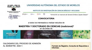 Maestría y Doctorado en Ciencias (tradicional)