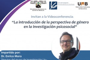 Videoconferencia: La introducción de la perspectiva de género en la investigación psicosocial