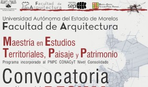 Maestría en Estudios Territoriales, Paisaje y Patrimonio 10ª Generación	