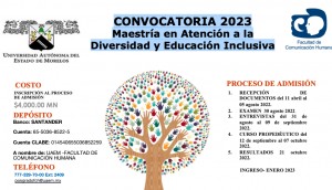 Maestría en Atención a la Diversidad y Educación Inclusiva 2023