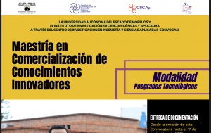 Maestría en Comercialización de Conocimientos Innovadores - Enero 2023