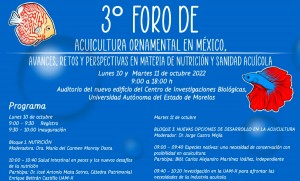 3er foro de acuicultura ornamental en México