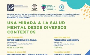 Conferencias en el marco del Día Mundial de la Salud: Una mirada a la salud mental desde diversos contextos