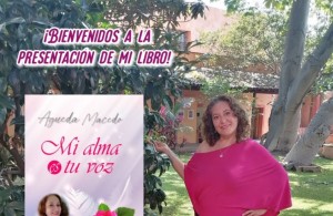 Presentación del Libro: "Mi alma es tu voz"