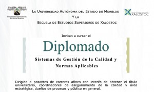 Diplomado: Sistemas de Gestión de Calidad y Normas Aplicables