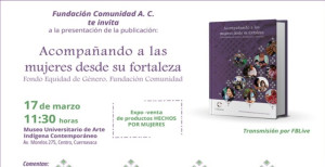 Presentación de la publicación: Acompañando a las mujeres desde su fortaleza