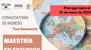Maestría en Estudios Regionales 7ª Generación - Prórroga