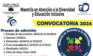 Maestría en Atención a la Diversidad y Educación Inclusiva 2024