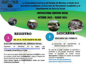 Convocatoria Octubre 2023 - Marzo 2024