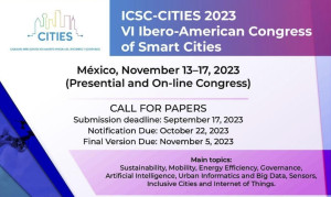 ICSC-CITIES 2023 VI Ibero-American Congress of Smart Cities