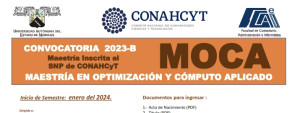 CONVOCATORIA | MAESTRÍA EN OPTIMIZACIÓN Y CÓMPUTO APLICADO