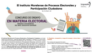 Concurso de Ensayo En Materia Electoral