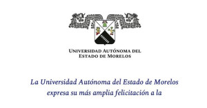 Felicitación Rectoría | Escuela Preparatoria Número Uno "Lic. Bernabé L. de Elías"
