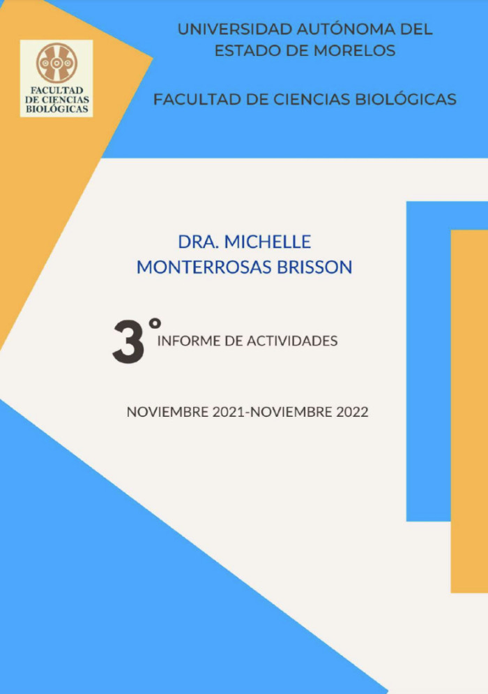 TERCER INFORME DE GESTION 2021-2022