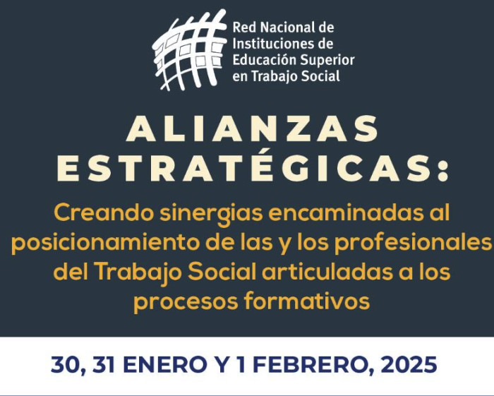 Alianzas estratégicas 2025 | Red Nacional de instituciones de Educación Superior en Trabajo Social