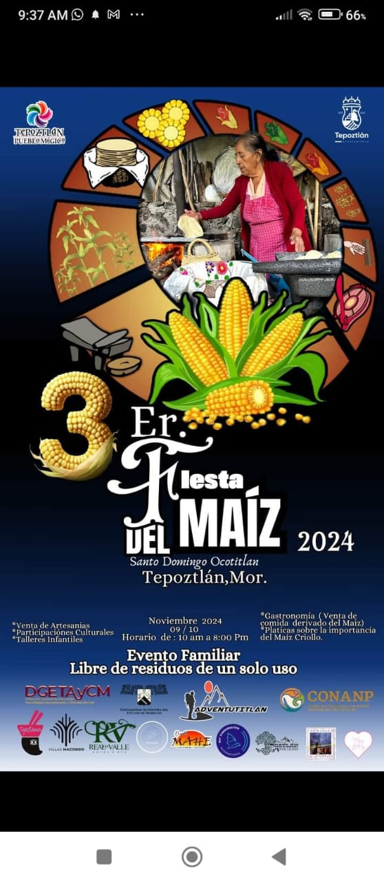 3er. Fiesta del Maíz 2024