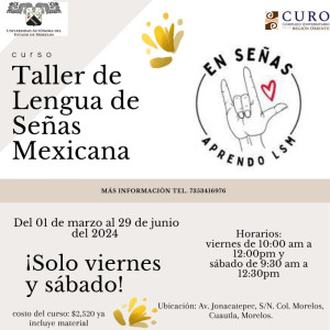 Taller de Lengua de Señas Mexicana