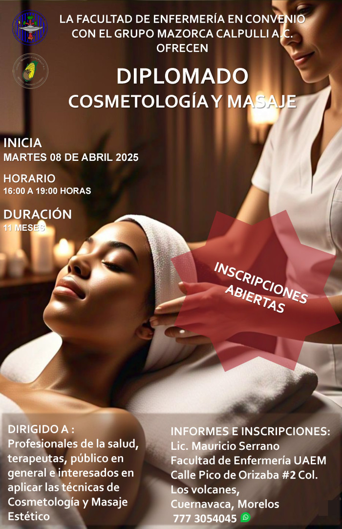 Diplomado Cosmetología y Masaje