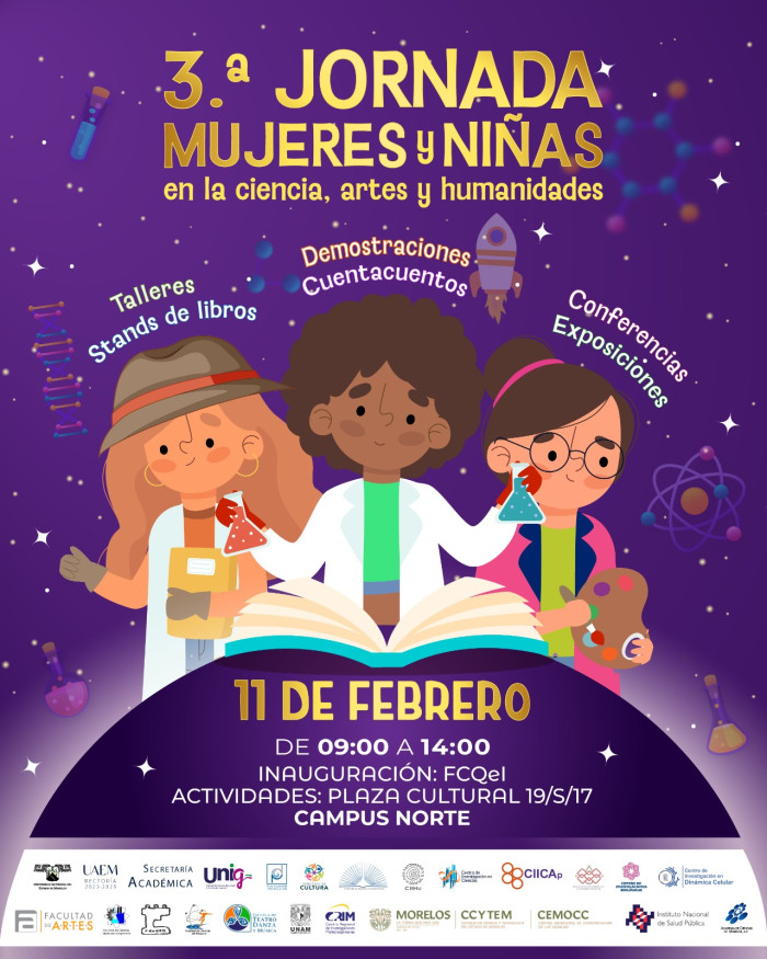 3ª. Jornada de Mujeres y Niñas en la Ciencia, Humanidades y Artes