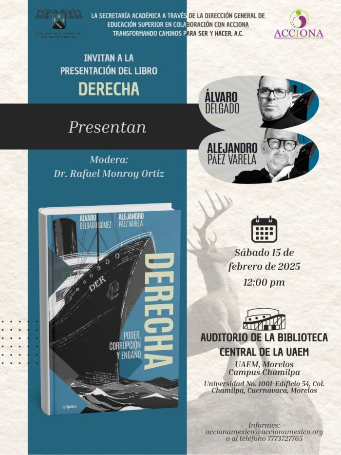 Presentación del libro: "Derecha"