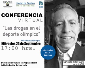 Conferencia Virtual: "Las drogas en el deporte olímpico"