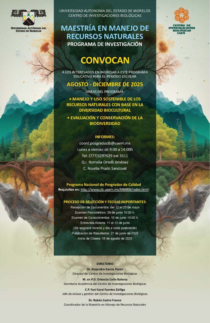 Maestría en Manejo de Recursos Naturales