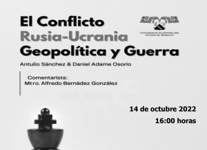 Presentación libro "El Conflicto Rusia-Ucrania Geopolítica y Guerra"