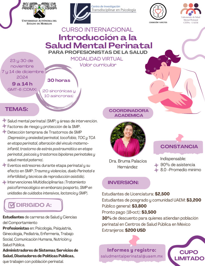 Introducción a la Salud Mental Perinatal