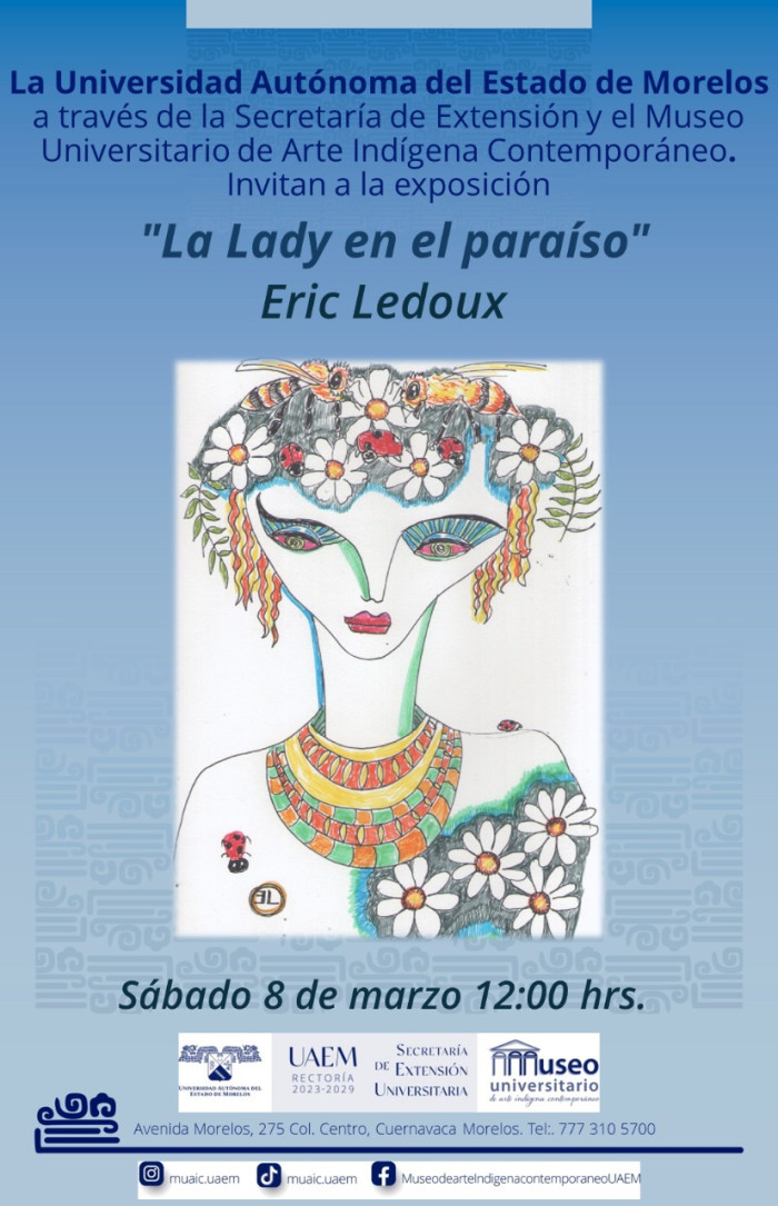 Exposición "La Lady en el paraíso" Eric Ledoux