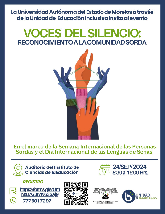 Voces del Silencio: Reconocimiento  a la comunidad sorda