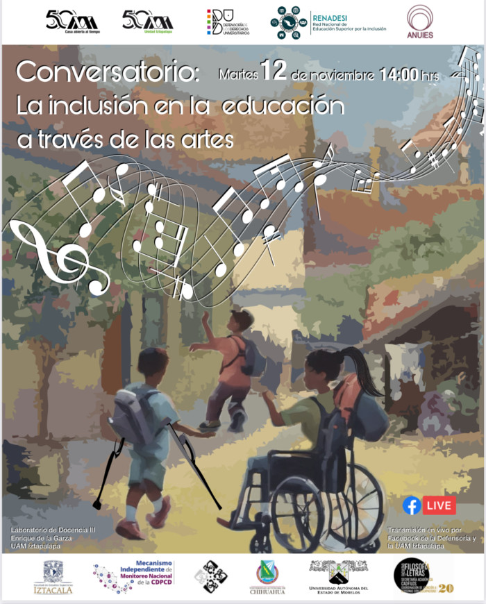 Conversatorio:  La inclusión en la educación a través de las artes