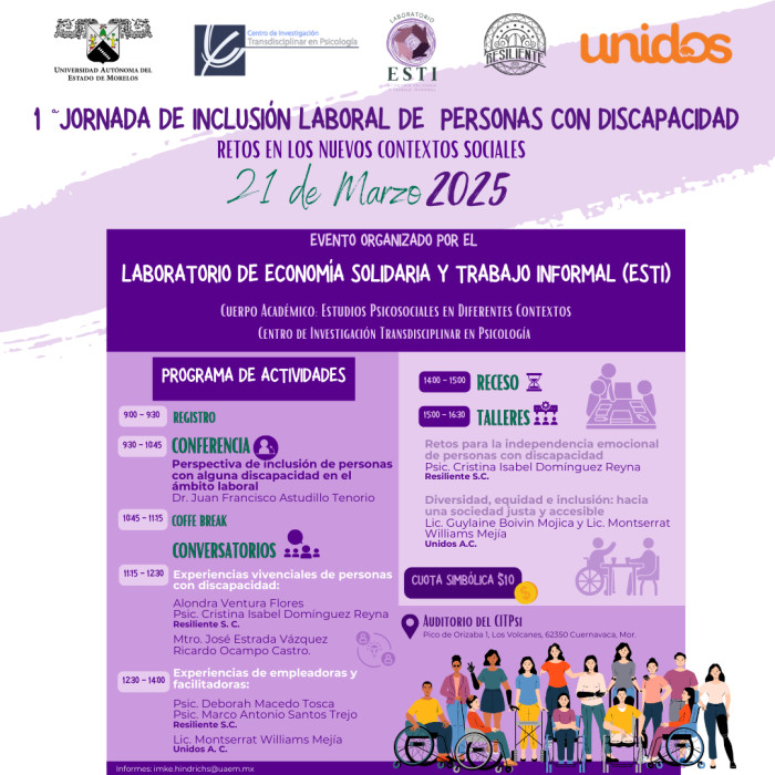 JORNADA DE INCLUSIÓN LABORAL DE PERSONAS CON DISCAPACIDAD